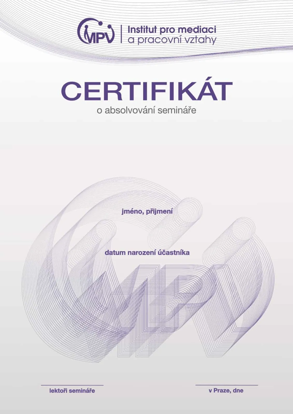 Certifikát